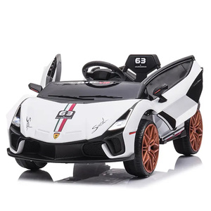 Coche eléctrico para niños, coche con tracción en las cuatro ruedas, coche de juguete eléctrico con Control remoto para niños y niñas - Product Image 1
