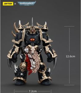Figura <span class=keywords><strong>de</strong></span> Acción JOYTOY Warhammer <span class=keywords><strong>40K</strong></span> Chaos Space Marines Black Legion Chosen con Garras <span class=keywords><strong>de</strong></span> Rayo, Escala 1/18 - Product Image 6