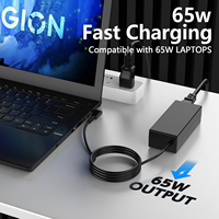 Adaptor daya Universal AC 65W 19V 3,42 A UNTUK Acer Chromebook 11 C740 Netbook 3.0*1.1MM pengisi daya konektor