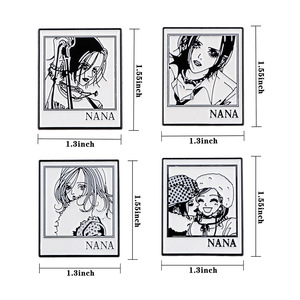 Sming Pins <span class=keywords><strong>Nana</strong></span> esmalte broche aleación personalizada Anime chica solapa Pin Manga japonesa ropa mochila joyería accesorios Pin - Product Image 4
