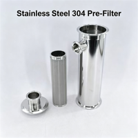 Boîtier de filtre haute performance et haute écoulement 20 pouces 40 microns 316L étanche pour la filtration de liquides de refroidissement et la protection des appareils