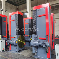 Positionneur de soudage à deux colonnes, capacité de levage de 10 tonnes, pour le soudage de tuyaux/réservoirs, avec rotation et inclinaison et contrôle de vitesse VFD