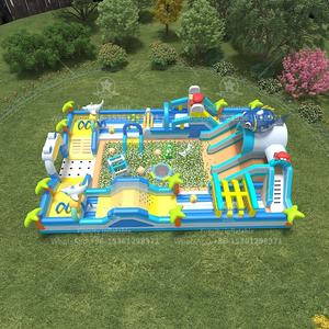 Terrain de jeu gonflable de parc d'attractions d'équipement de location extérieur commercial de partie Offre Spéciale - Product Image 4