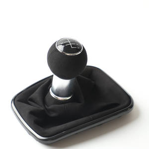 Poignée de levier de vitesse en daim 5/6 vitesses pour Volkswagen Golf 4 - Product Image 4