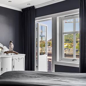 หน้าต่างพีวีซี/ยูพีวีซีแบบกำหนดเอง-โรงงานโดยตรงเคลือบสองชั้น/สามช่องโปรไฟล์หลายห้องเพื่อการประหยัดพลังงาน - Product Image 2