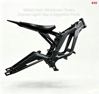 KYZ Rahmenset Sur-Ron Light Bee X LBX Segway X260 X160 Verstärkter Aluminium-Schwingarm Sitzhalterung Elektro-Dirtbike E-Moto Teile