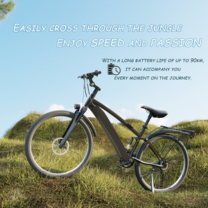 Vélo électrique de route personnalisé 1000W 52v21Ah batterie au lithium 27.5*2.4 frein hydraulique à suspension complète vélo électrique de ville rapide MT vélo électrique - Product Image 3