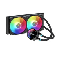 Refroidisseur de processeur liquide AIO ARGB Valkyrie EA5 GA5 Series 360 mm, haute performance, radiateur 360 mm, refroidissement par eau, ventilateurs silencieux