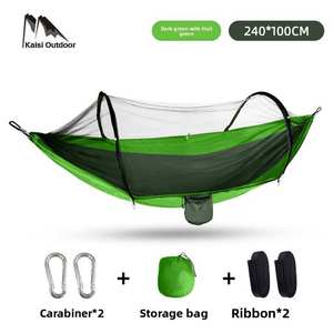 बाहरी नींद के लिए बड़े अंतरिक्ष एकीकृत मच्छर नेट हैममॉक की स्वचालित तैनाती के साथ अभिनव डिजाइन - Product Image 5