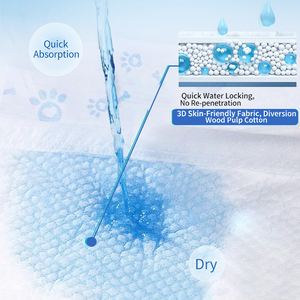 Ventes en gros ODM/OEM, couches pour chiens jetables de haute qualité, anti-fuites, taille XXL, pour chiens de petite race, femelles et mâles - Product Image 4