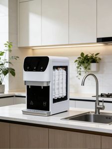 Système d'osmose inverse, distributeur d'eau de comptoir POU, refroidissement par compresseur, eau chaude et froide, UF, plastique, 2L, distributeur d'eau tout-en-un - Product Image 6