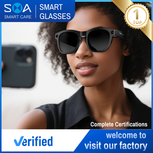 Lunettes intelligentes professionnelles avec enregistrement <span class=keywords><strong>vocal</strong></span>, transcription <span class=keywords><strong>en</strong></span> <span class=keywords><strong>texte</strong></span>, résumé IA, synchronisation avec l'application, prise de notes mains libres Y1 - Product Image 6