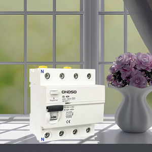 CHOSO COID PA66 RCBO RCCB 32A 63A 230V 400V 1P + N 3P + N 2P 4P 4.5kA/6kA Capacité de rupture Montage sur rail - Product Image 2