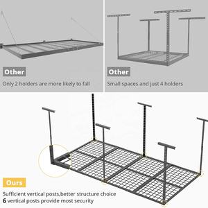Étagère murale de <span class=keywords><strong>Garage</strong></span>, étagère de montage, système de support suspendu, étagère de <span class=keywords><strong>plafond</strong></span> de stockage en entrepôt - Product Image 5