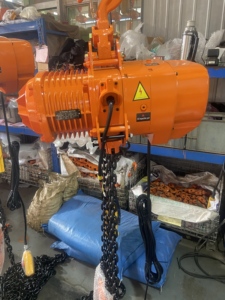 HHBB elektrikli zincir makaralı kaldıraç makine 1T 2T 3t 380V 50/60Hz 3 fazlı yeni çelik vinç ev için - Product Image 5