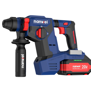 Nuevo <span class=keywords><strong>Taladro</strong></span> <span class=keywords><strong>Percutor</strong></span> Inalámbrico Nanwei 2J con Batería de Litio, 4800BPM, Martillo Rotatorio para Bricolaje y Construcción - Product Image 1