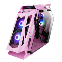 Belle Couleur Rose Joueur De Jeu Ordinateur Châssis-LK-06 Rose