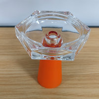 (Conception différente) bol en silicone pour narguilé de qualité supérieure bol en silicone pour shisha bol en silicone bon marché avec cendrier à tête en verre