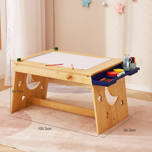 Eduland hiện đại rắn gỗ trẻ em hoạt động nghiên cứu bảng cho phòng ngủ trường sử dụng thân thiện với môi an toàn cho trẻ mới biết đi vẽ đọc sách chơi - Product Image 6