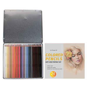Ensemble de crayons de couleur 48 couleurs, vente chaude, crayons de couleur en bois de baril, provenant de l'usine du Zhejiang - Product Image 4