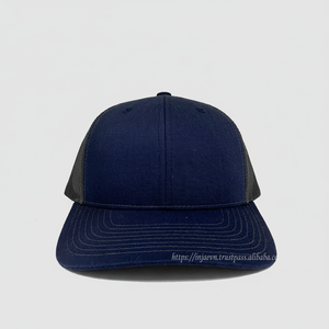 Venta al por mayor de sombreros de camionero lisos de color personalizado de alta calidad forma gorras deportivas logotipo personalizado malla trasera transpirable al aire libre Gorras - Product Image 1