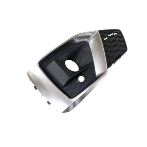 Grille de protection de pare-chocs avant en plastique pour feux antibrouillard, compatible Audi A5 S-Line 2020-2024 B9.5 - Product Image 5