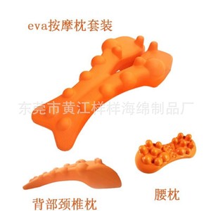 Almohada de masaje en forma de U de EVA con puntos elevados para soporte del cuello y relajación muscular - Product Image 2