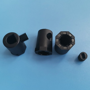 Approvisionnement d'usine M10 Lock câble Fixateur Externe hexagonal câble pince noir cordon d'alimentation boucle anti-stress douille - Product Image 3