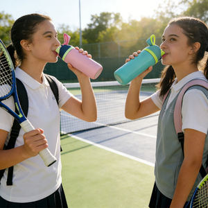 Gourde isotherme <span class=keywords><strong>de</strong></span> sport <span class=keywords><strong>en</strong></span> acier inoxydable avec couvercle à paille rabattable, large ouverture, avec pailles, pour boire directement, 32oz 28oz 24oz 19oz 16oz - Product Image 5