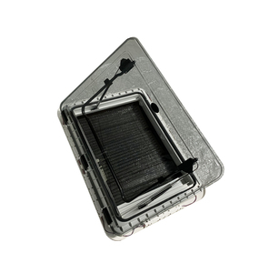 Tragaluz circular resistente a los rayos UV, aleación de <span class=keywords><strong>aluminio</strong></span>, ventana de techo RV con función de apertura de luz LED, accesorios RV - Product Image 3