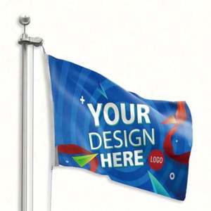 Banderas de Poliéster Sublimadas Personalizadas para Exteriores de 3x5 pies, Doble Cara, de Todos los Países, con Impresión Digital para Uso Automotriz y de Seguros - Product Image 3