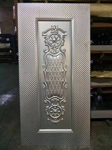 ABYAT Tấm Electro Mạ Kẽm Thép Dập Nổi Stingray Da Faux Da Swing An Ninh Cửa Hiện Đại Ngoại Thất Căn Hộ Hoàn Thành - Product Image 4