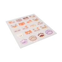 Patch anti-acné hydrocolloïde bio coloré en forme de chat mignon avec polyphénols de thé, autocollant esthétique pour le traitement de l'acné et la couverture des imperfections du visage