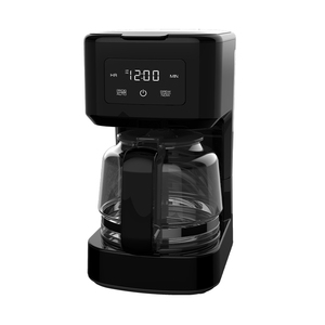 <span class=keywords><strong>Cafetera</strong></span> de Goteo Programable con Temporizador <span class=keywords><strong>Digital</strong></span>, Retraso de Preparación Automático de 24H, Plato para Mantener Caliente, Jarra de Vidrio de 6 Tazas, Función Brew Now, Negra - Product Image 2