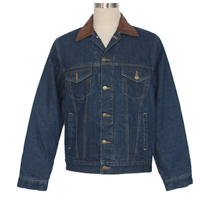 Nouveau design, tissu durable, veste en jean à prix abordable pour hommes, veste en jean