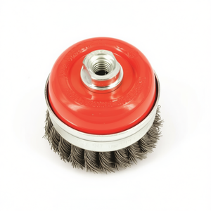TTAKE Twisted Bunch Cup Brush Steel M14 For <b>Angle</b> <b>Grinder</b> - Product Image 2