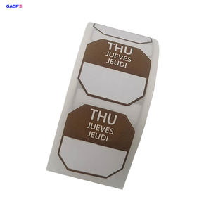 Stiker Kulkas Makanan Poliimida Khusus untuk Daging Beku Tahan Panas Tahan Suhu Rendah (-20 hingga -80C) Label Perekat - Product Image 2