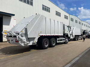 Camion à ordures compacteur de 16 m, 6x4, transmission manuelle, chargement arrière, avec moteur et pompe pour déchets municipaux - Product Image 5