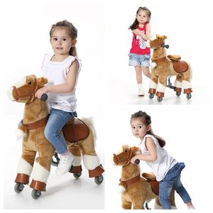 Simulatore di cavalli meccanico a buon prezzo in vendita a grandezza naturale zippy rriding pony walking animals ride for kids - Product Image 4