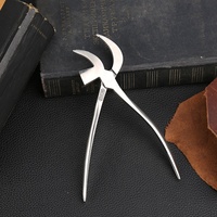 Offre Spéciale outils à main de travail du cuir métal argent bec réparation pinces Cobbler outil