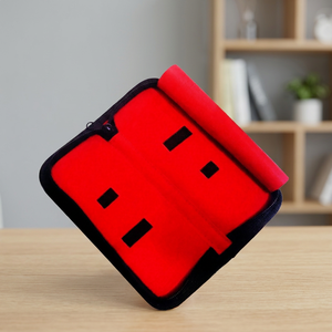 Estuche Portátil ASAP para Tijeras de Barbero, en Cuero PU, con Cierre, Cosido a Máquina y Ecológico, para Profesionales - Product Image 5