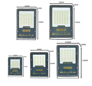 Reflector Solar LED para Exteriores, Súper Brillante, Ahorro de Energía, Impermeable IP67, Ajustable, con Control Remoto, 100W 200W 300W 400W 500W 600W - Product Image 2