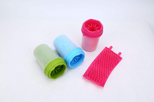 Tazza Portatile per Lavaggio <span class=keywords><strong>Zampe</strong></span> Cani, Spazzola in Silicone Automatica per Pulizia <span class=keywords><strong>Zampe</strong></span>, Tazza per Lavaggio Piedi Animali Domestici - Product Image 5