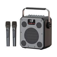 Machine de karaoké BT 5.1, haut-parleur portable, haut-parleur extérieur haute puissance avec microphone sans fil, 6 modes de lecture
