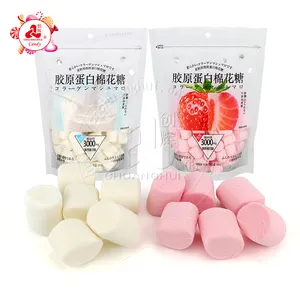 Kolagen Bebas Gula Marshmallow Mengandung 3000Mg Collagen Peptida