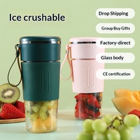 Draagbare blender Draadloze sapcentrifuge Citruspers Elektrische handblender USB-minimachine Geschikt voor gebruik buitenshuis en thuis