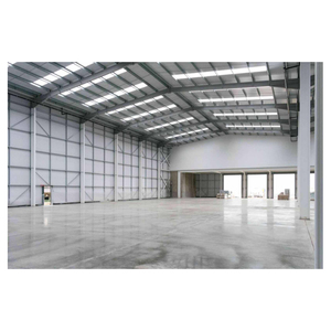 Almacén/cobertizo/edificio de estructura de acero metálico a precio de fábrica barato con diseño de construcción duradero - Product Image 3