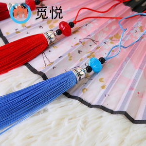 Miyue, fabricant de pendentifs en perles de citrouille, fournit directement des capuchons métalliques, des glands, des sachets, des accessoires, des éventails pliants et des vêtements. - Product Image 3