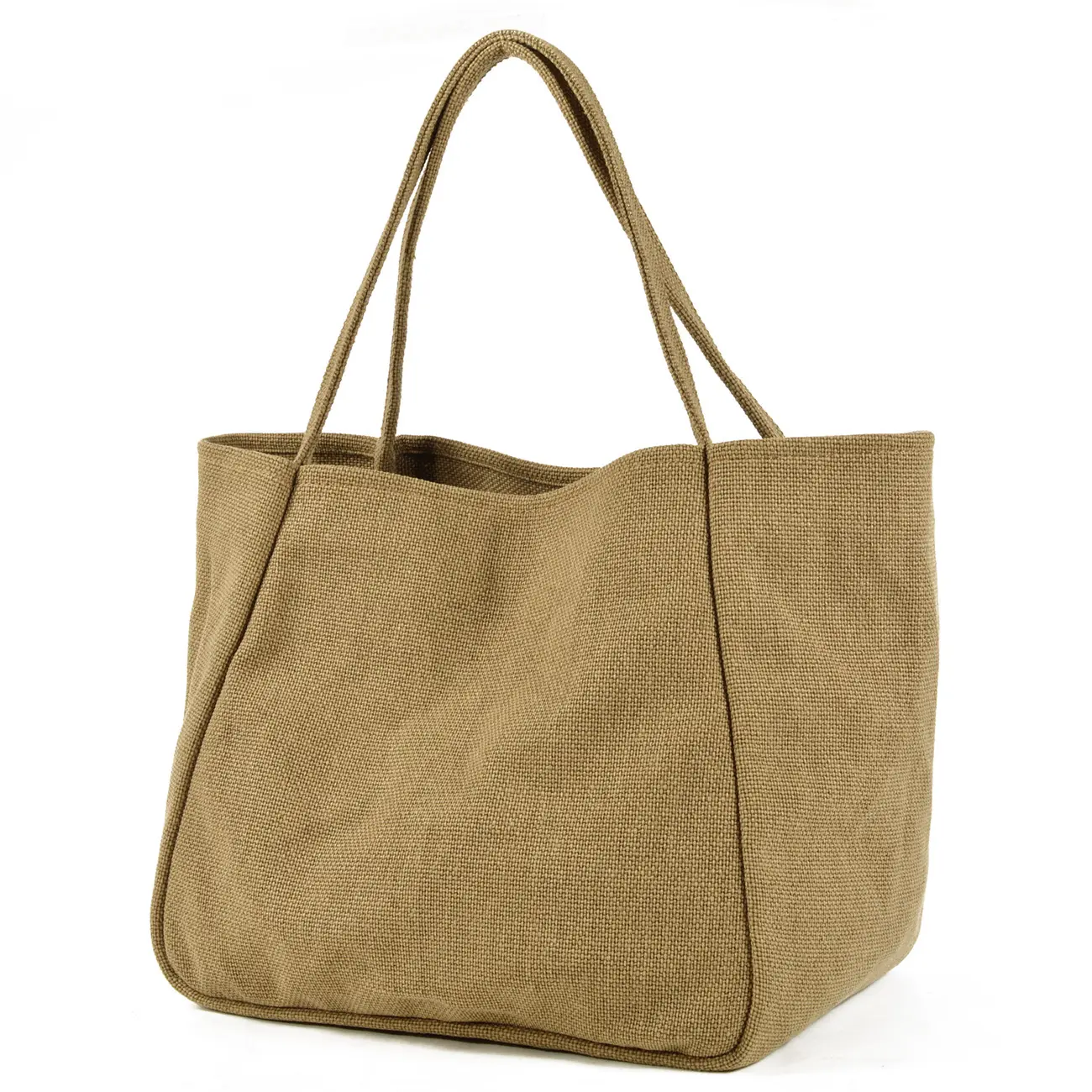Benutzer definierte Sac kleinen Jute Einkaufstaschen Handtaschen Schulter Baumwolle Leinen Einkaufstasche Einkaufstasche Frauen Handtaschen mit Stickerei
