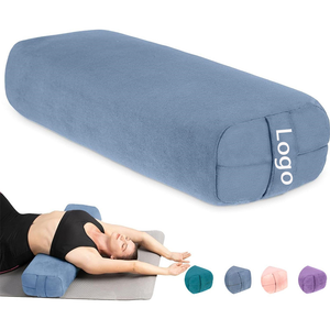 Cuscino <span class=keywords><strong>di</strong></span> Supporto in Spugna ad Alta Densità, Rettangolare, per Meditazione e <span class=keywords><strong>Yoga</strong></span>, con Logo Personalizzato, Fodera in Cotone Personalizzata, Ecologico - Product Image 1